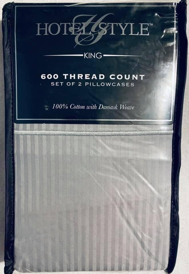 King Size Pillowcases - Set of 2