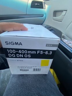 Sigma 100-400mm Sony E-mount
