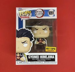 Funko Pop Gyomei Himejima 1091 Demon Slayer Hot Topic Exclusive In hand