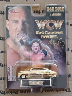 WWE / WCW RACING CHAMPIONS 24K GOLDBERG