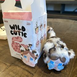 Pop Mart Crybaby Wild but Cutie Series Vintage Cutie Vinyl Plush Pendant