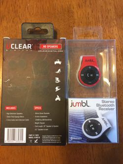 HD earphones & Bluetooth receiver