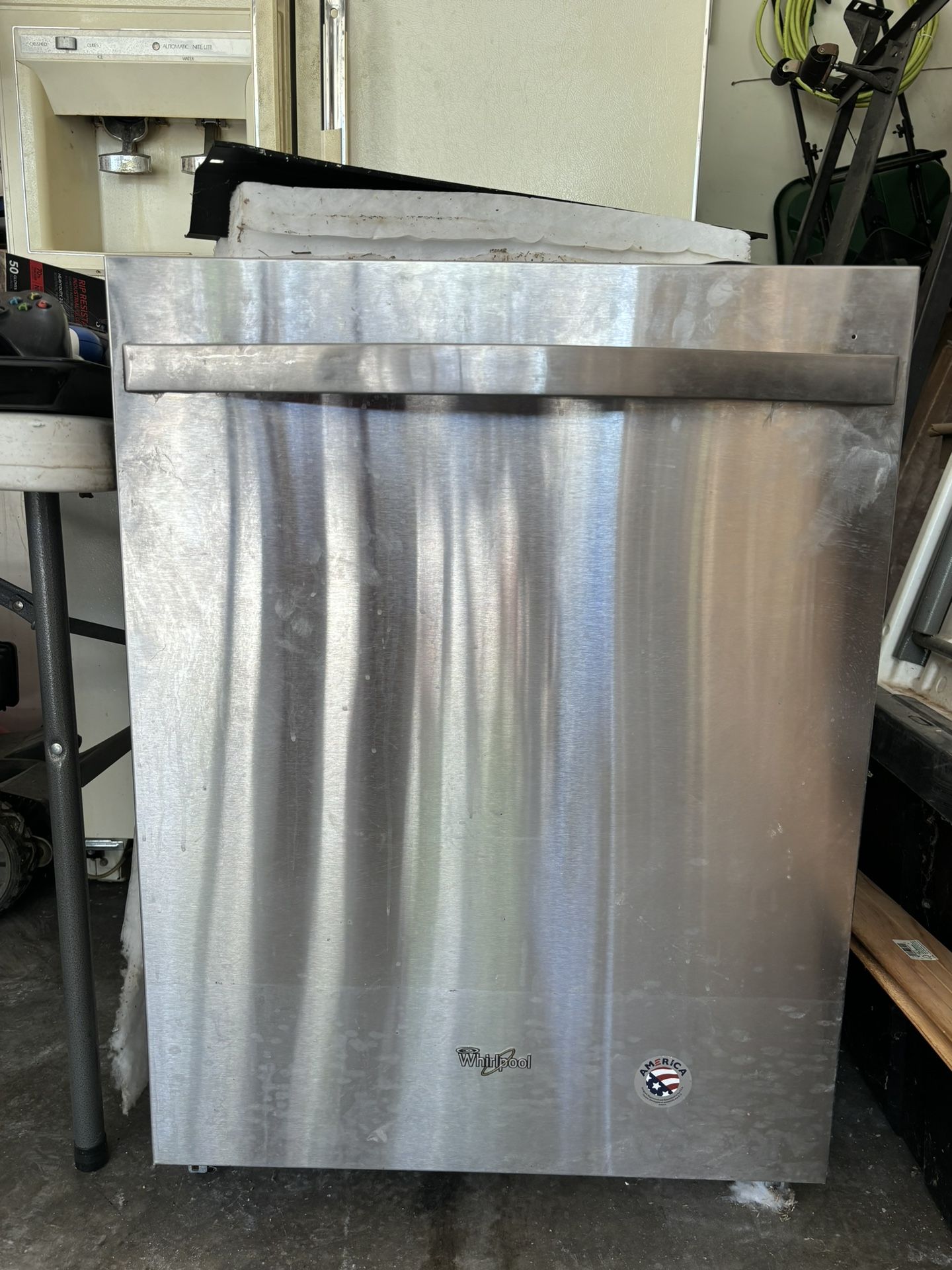 Stainless Steel Whirlpool Dishwasher 