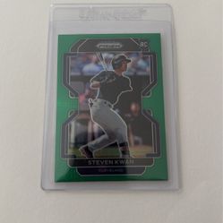 Steven Kwan Green Prizm Rookie