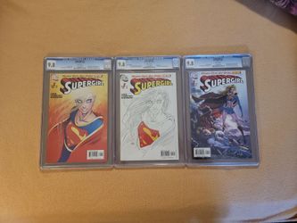 Supergirl #1 CGC 9.8 Lot of 3 Variants