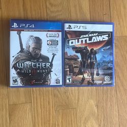 Star Wars Outlaws + Witcher 3