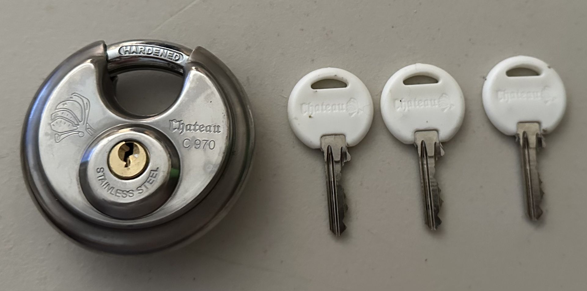 New Chateau Cylinder Lock