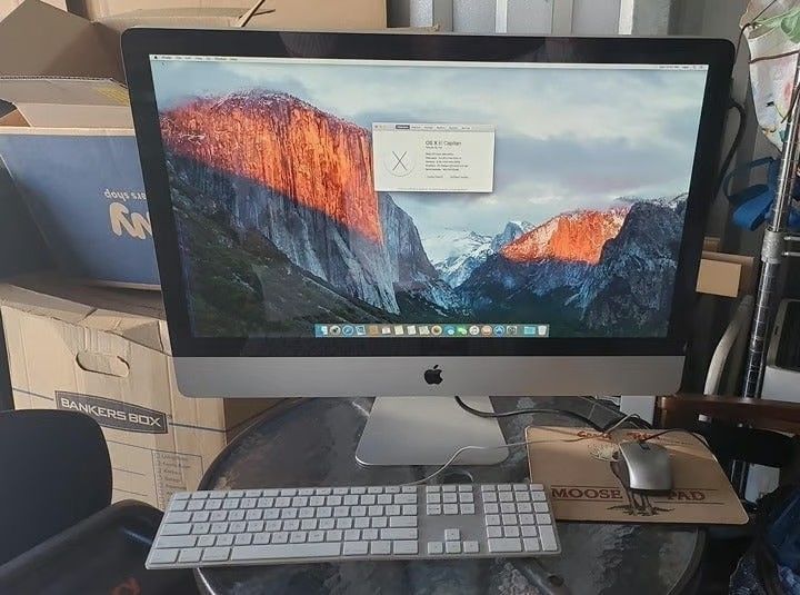 NEW 2011 APPLE IMAC 21.5" INCH 1000GB SSD 6GB RAM INTEL CORE 2 DUO