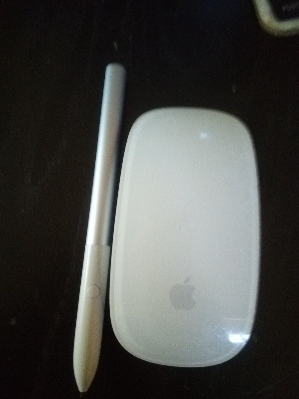 Apple wireless Mouse for Apple laptop and you have wireless pen for your touch screen laptop