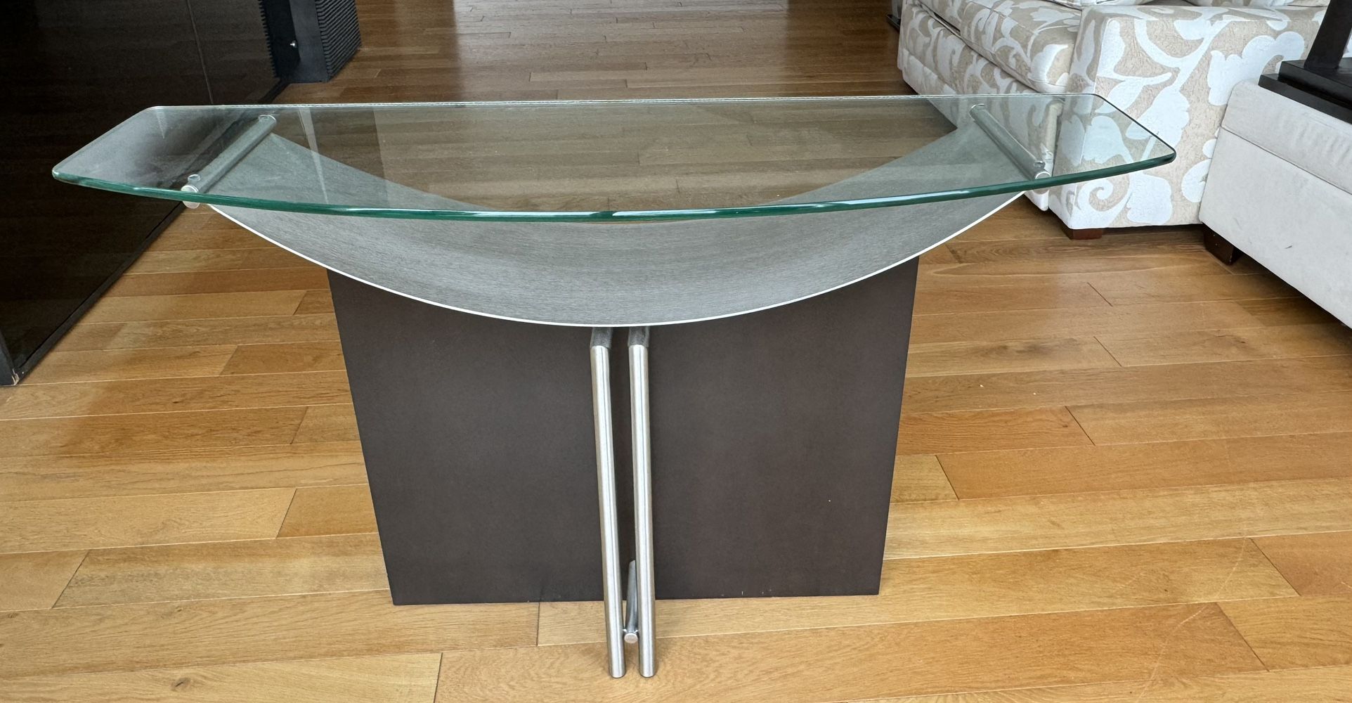 Console Table With Glass Top