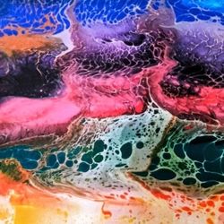 Very Beautiful Acrylic Pour 