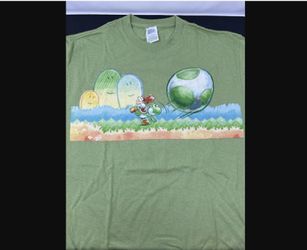 Club Nintendo-Exclusive Shirt Mens Large Green Yoshi Island Baby Mario DS 2006 RARE NEW

Brand New unworn
