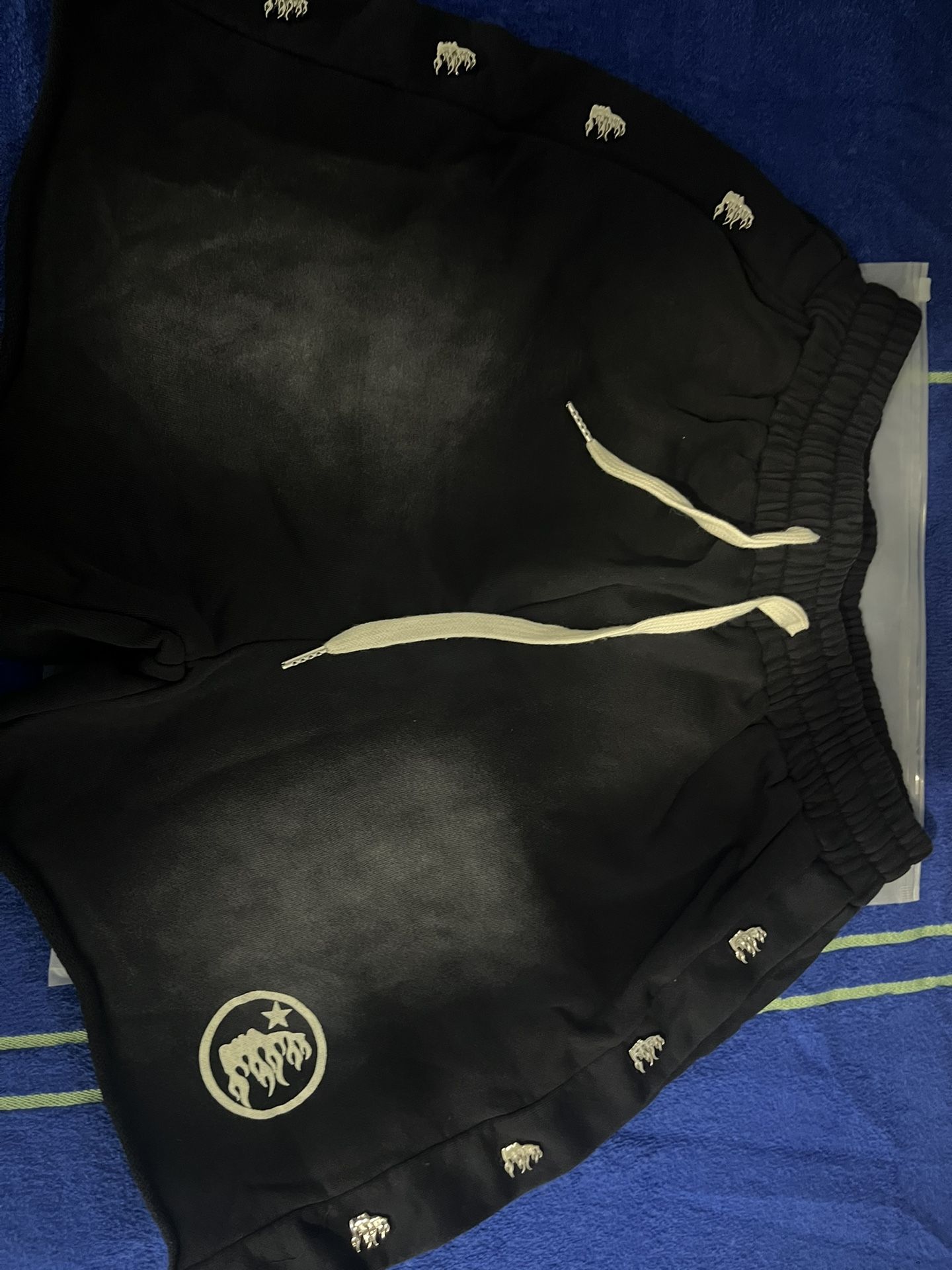 Black Hell Star Pendant Shorts (with Bag)