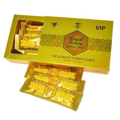 Kingdom Royal Honey Vip 12 x 20g royal jelly ginseng herbal extracts