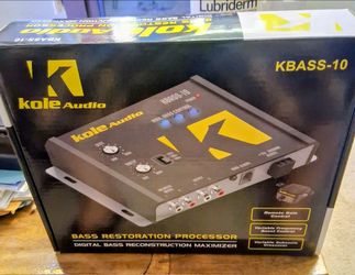 Kole Audio Epic Center Bass Proccessor Brand New In The Box