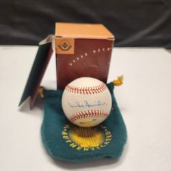 Dodgers Legend Duke Snider Signed,  UpperDeck-Certified Baseball 