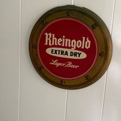 Rheingold Beer Sign