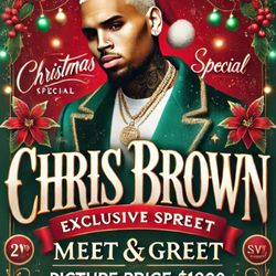 Chris Brown Meet & Greet Tickets 