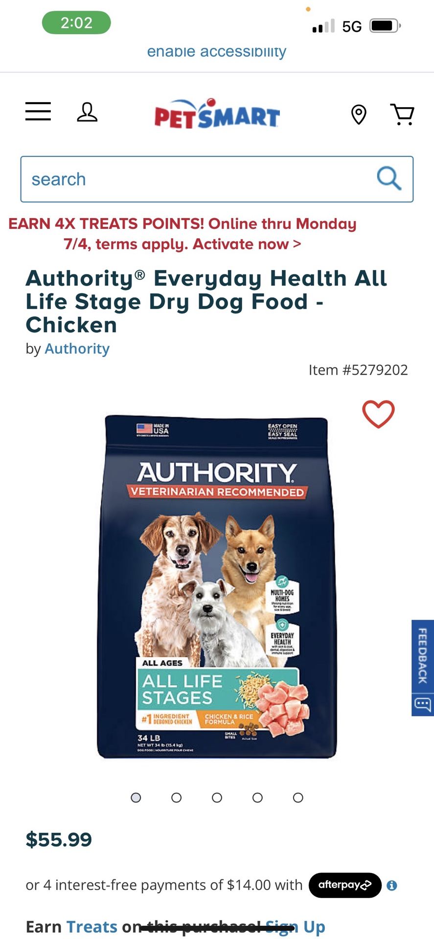 Authority brand of food