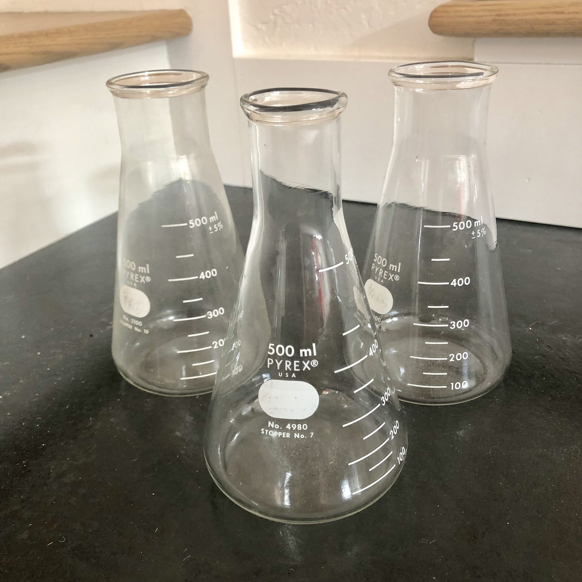 PYREX Erlenmeyer Flasks