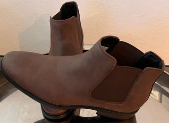 Brown Leather Chelsea Boot size 10