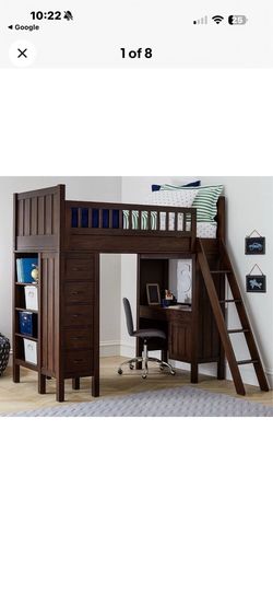 Pottery barn twin loft