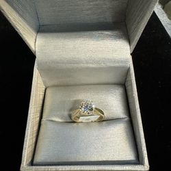 14KT Engagement Ring 1 Ct