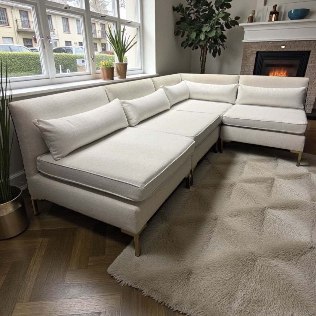 Modular Sectional Sofa Couch Modern Low Profile