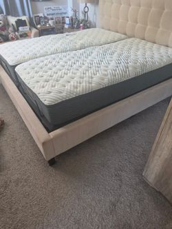 New Beautyrest PressureSmart Split King Mattresses (2 Twin XL) – Excellent Condition