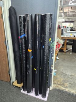 Satin black, gloss black, carbon fiber, brush black, camouflage black, matte black, satin Damascus, forged vinyl wrap by the yard