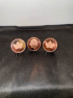 2026 Canadian Maple Leaf Copper 1 AVDP OZx20 Coins