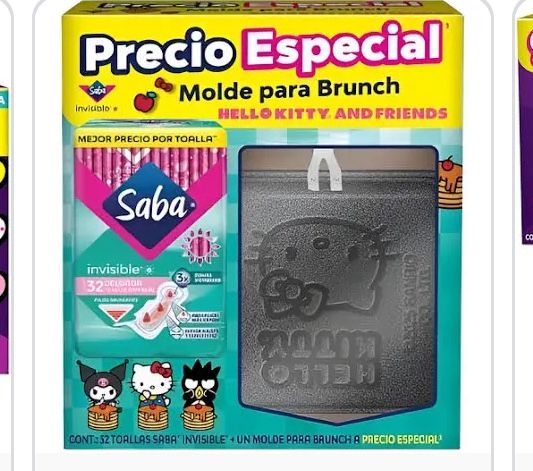 Saba Pads With Hello Kitty Pancake Pan