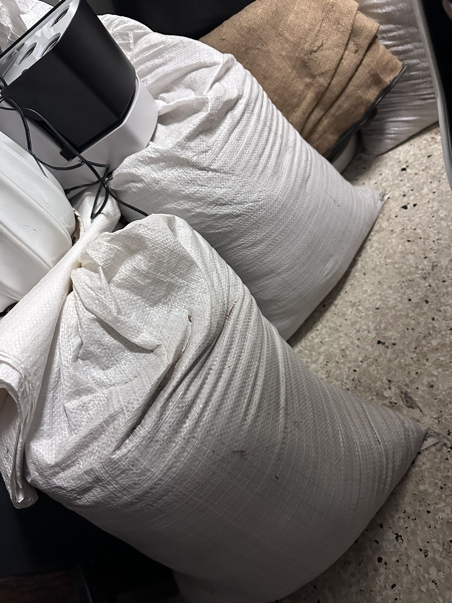 FREE- 6 Overfilled sand Bags