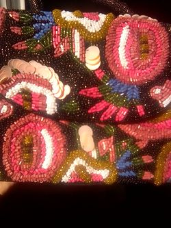 Vincent Camuto bead bag