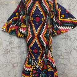 African  Print Mermaid Dress