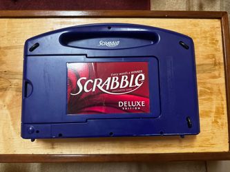 Scrabble Deluxe Edition Board Game