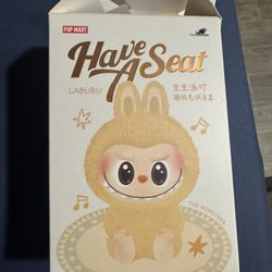 Labubu Have A Seat QUQU box opened wrapper sealed!
