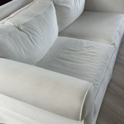Living Room Furniture Loveseat And A Single Couch And Two Free Table 