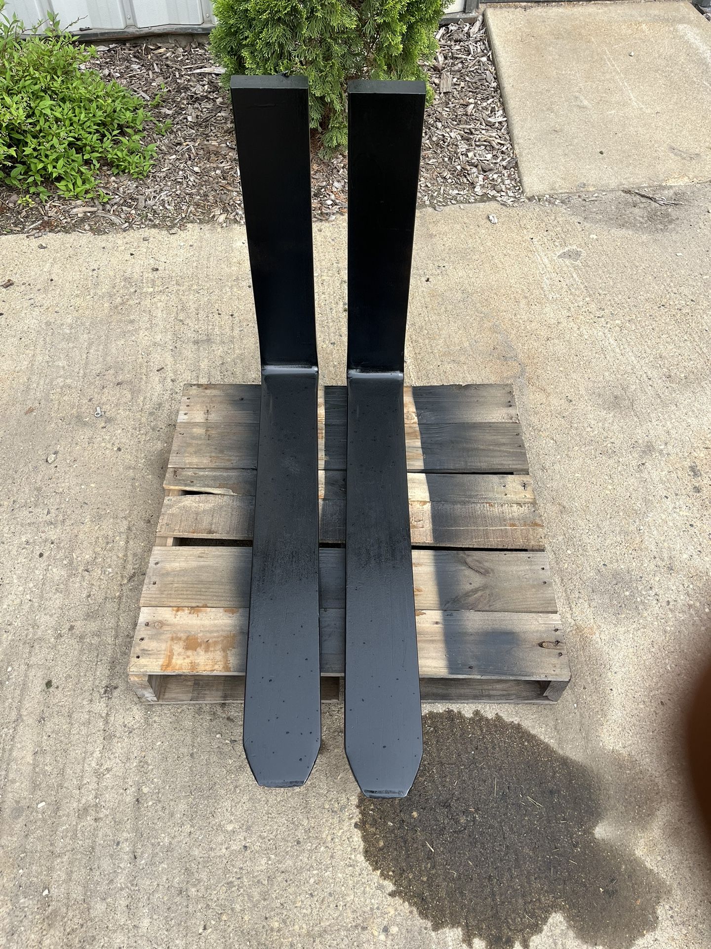 For sale a set of 36 inches long class 3 forklift forks.