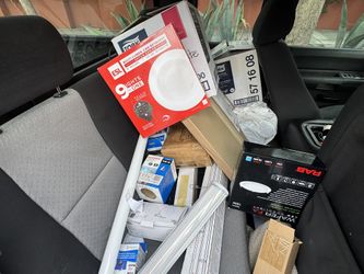 Assorted Hardware And Lights 