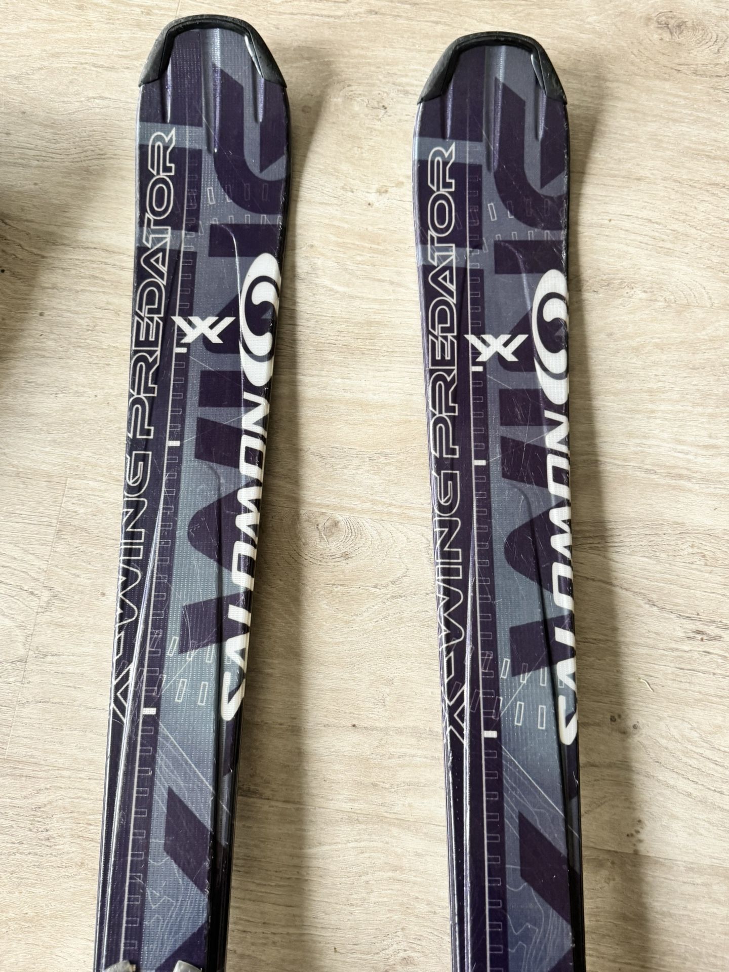 SALOMON 160 Ski’s & 9.5 Size SALOMON Boots