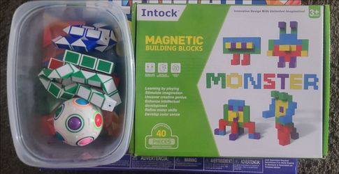 Magnetic Blocks and Fidget Toys