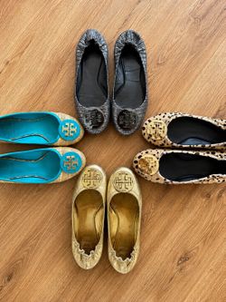 Authentic Tory Burch Reva Ballet Flats – Women’s Size 8/9 – Multiple Styles