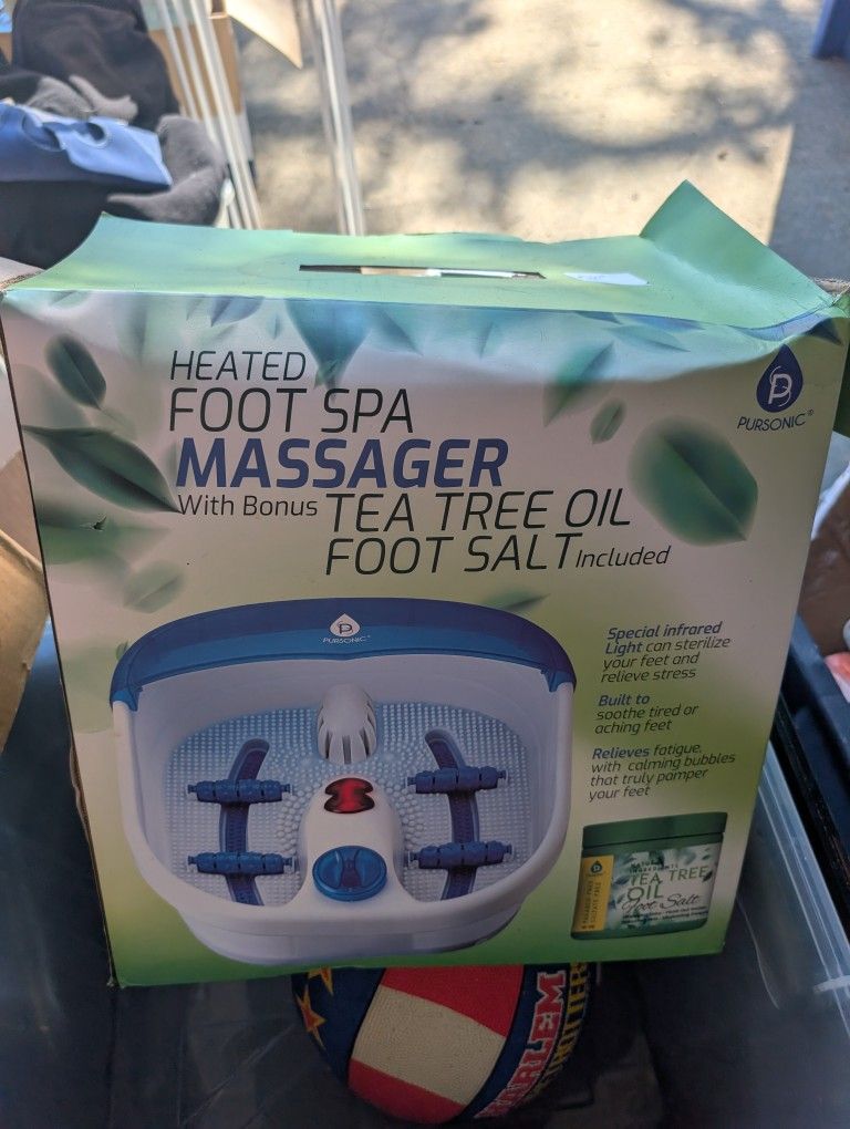 Heater Foot Spa Massager 