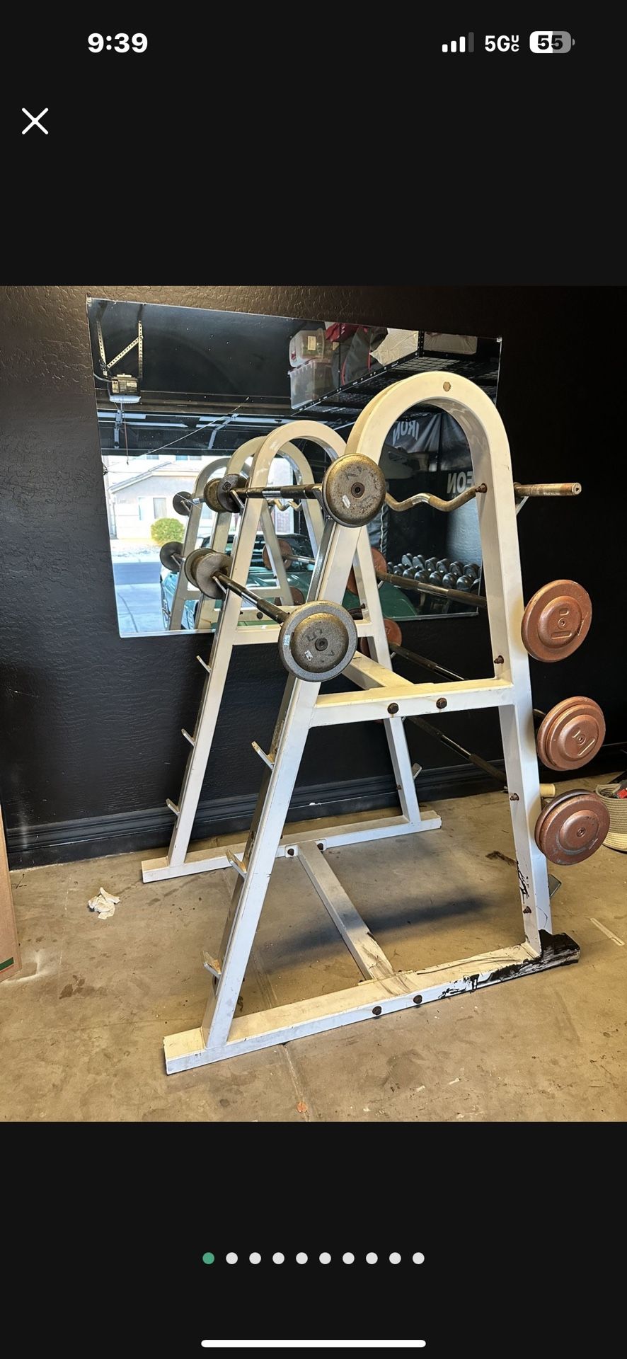 Curl Bar Rack