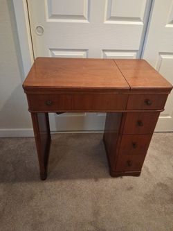 Free Vintage Sewing Machine Cabinet, No Sewing Machine