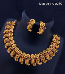 Womens Gold Plated Necklace