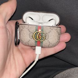 AirPods Pro With Gucci Case