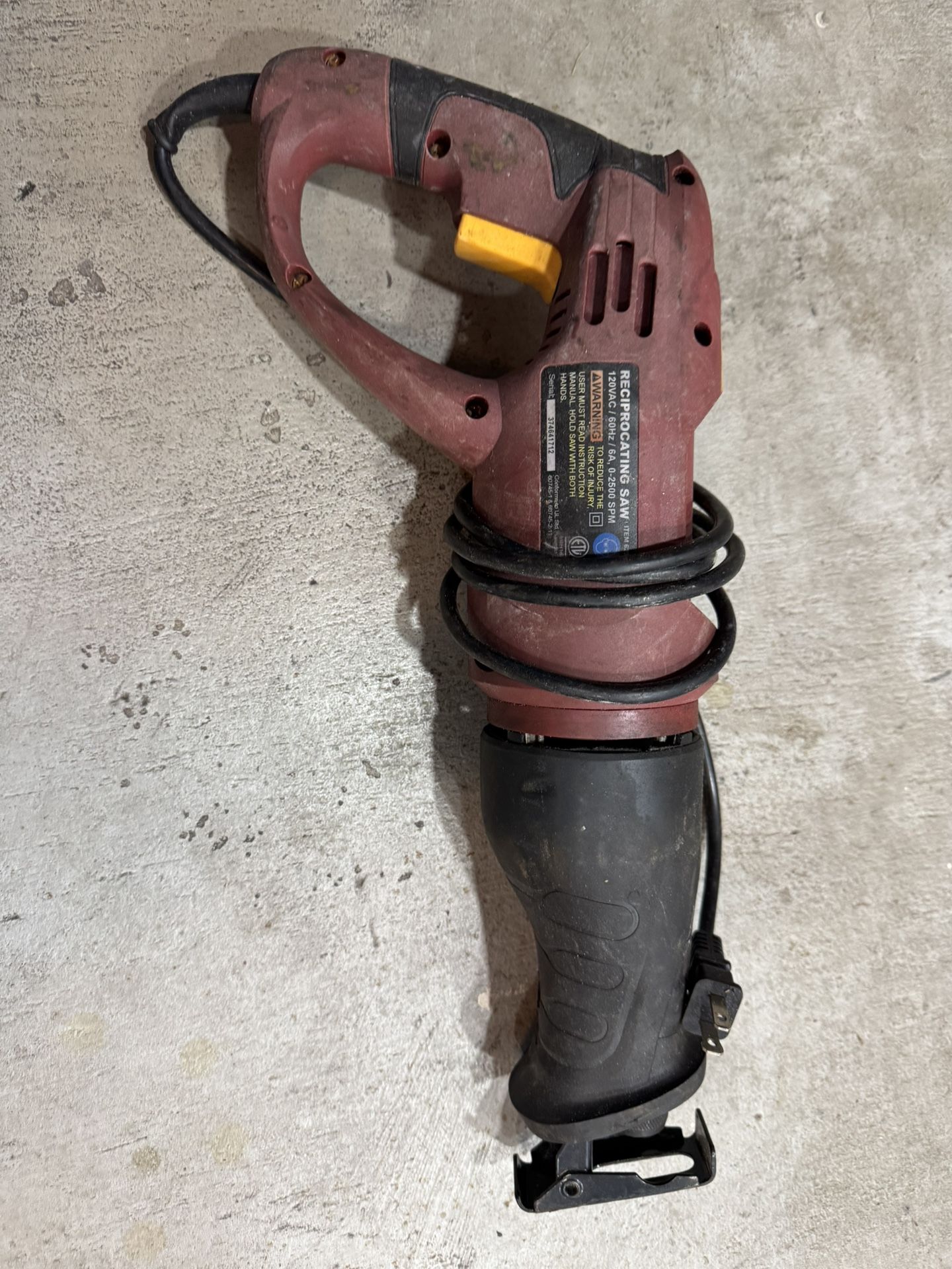 Reciprocating Saw