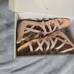 Pink Strapy Sandals